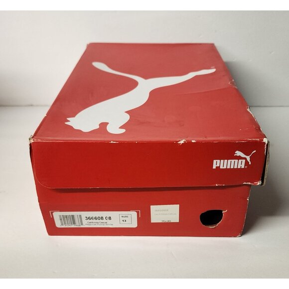 Puma Mens California Sneakers Size 13 US 366608 07 Red Casual Running Shoes - Picture 8 of 8